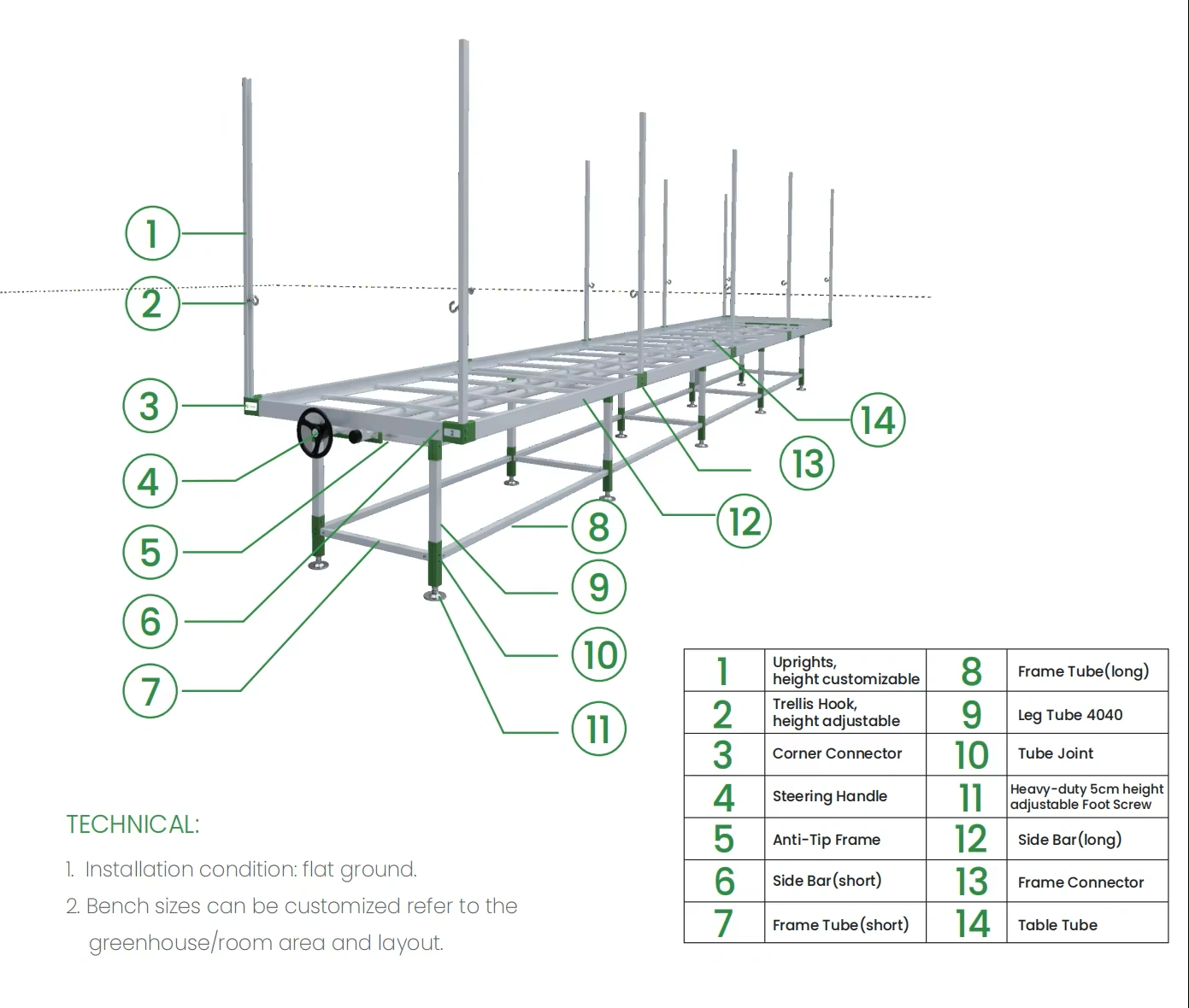 hydroponic growing system