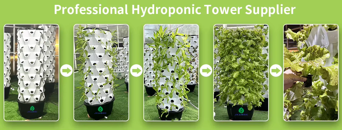 Pineapple hydroponic garden system with 64/80/96 holes for leafy greens and vining vegetables.