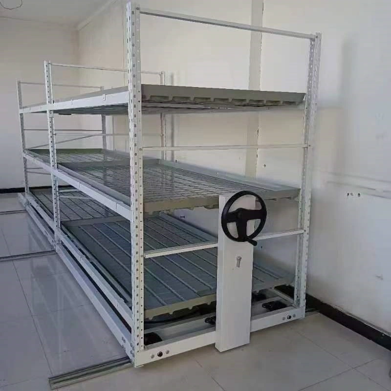 Vertical Movable Ebb and Flow Hydroponic System (5)