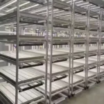 Vertical Movable Ebb and Flow Hydroponic System (5)