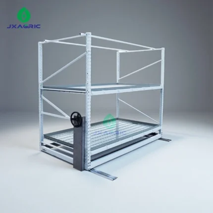 Vertical Movable Ebb and Flow Hydroponic System