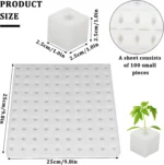 hydroponic growing sponge