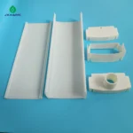 NFT channel hydroponic farming system 100×50mm for growing leafy greens indoors