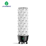 Pineapple hydroponic garden system with 64/80/96 holes for leafy greens and vining vegetables.