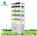 Smart cabinet multilayer hydroponic plant system with 72 planting holes for leafy greens and herbs.