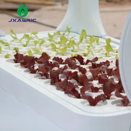 Smart cabinet multilayer hydroponic plant system with 72 planting holes for leafy greens and herbs.