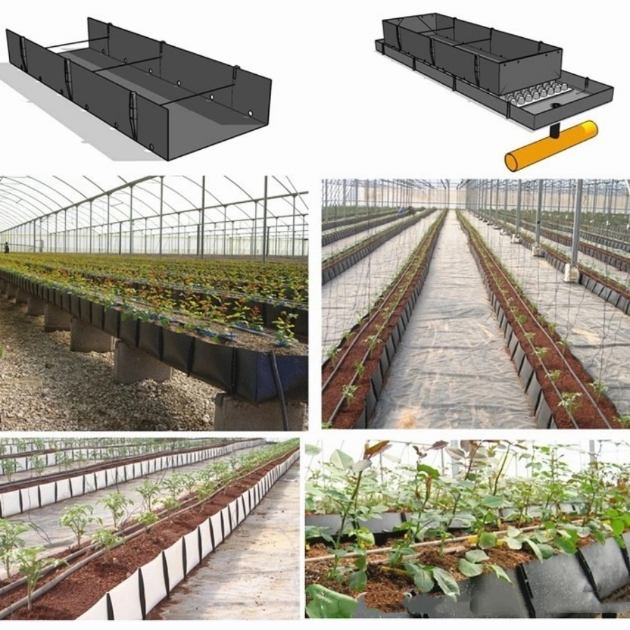 Agriculture Hydroponic PP Growing Gutter