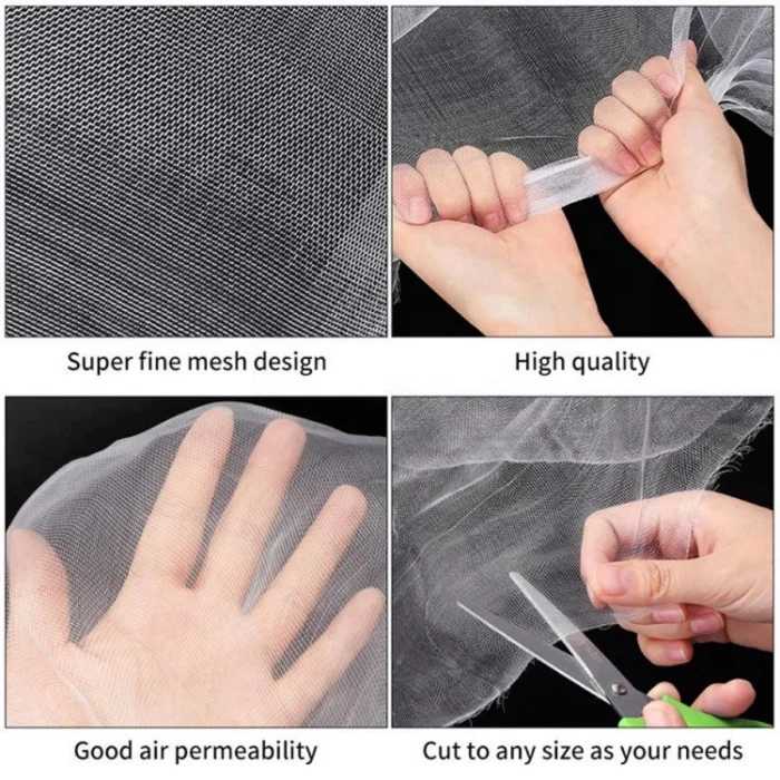 HDPE Insect Net for Greenhouse - 40/50/60/80/100 Mesh | Durable & Effective
